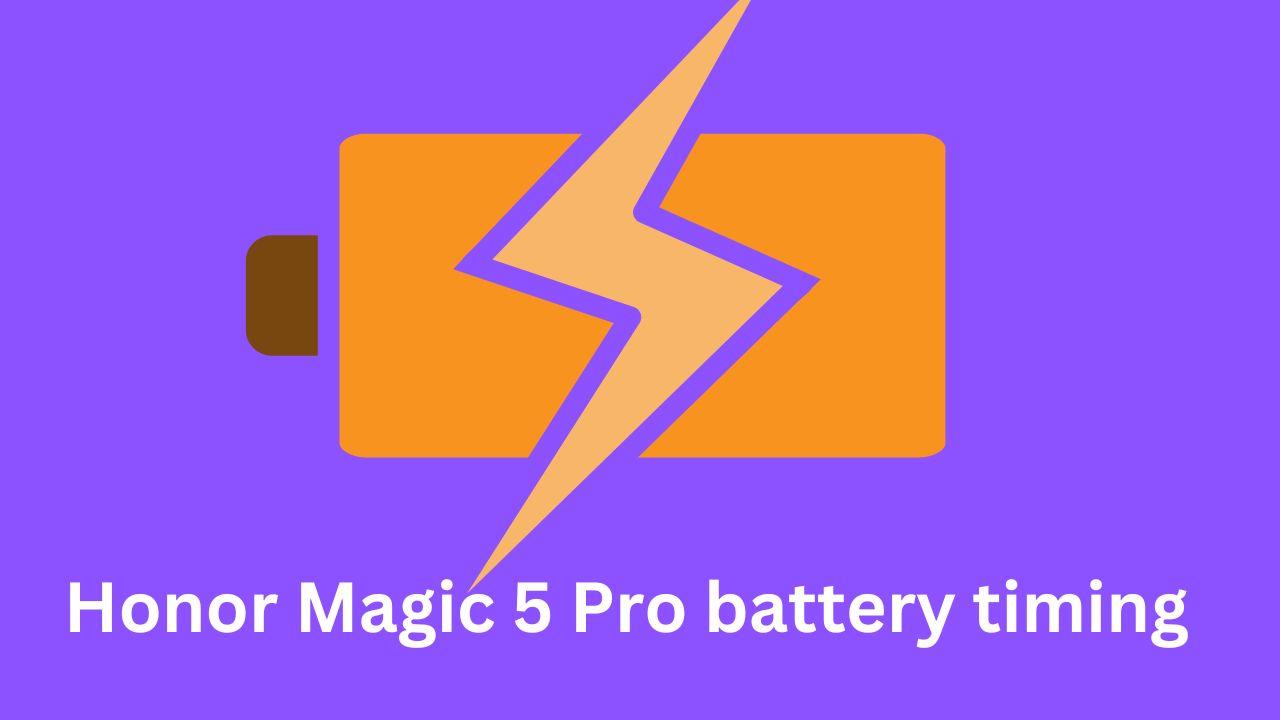 Battery Life and Charging Speed The Honor Magic 5 Pro